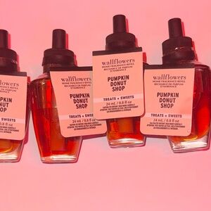 4 Bath and Body Works PUMPKIN DONUT SHOP Wallflowers